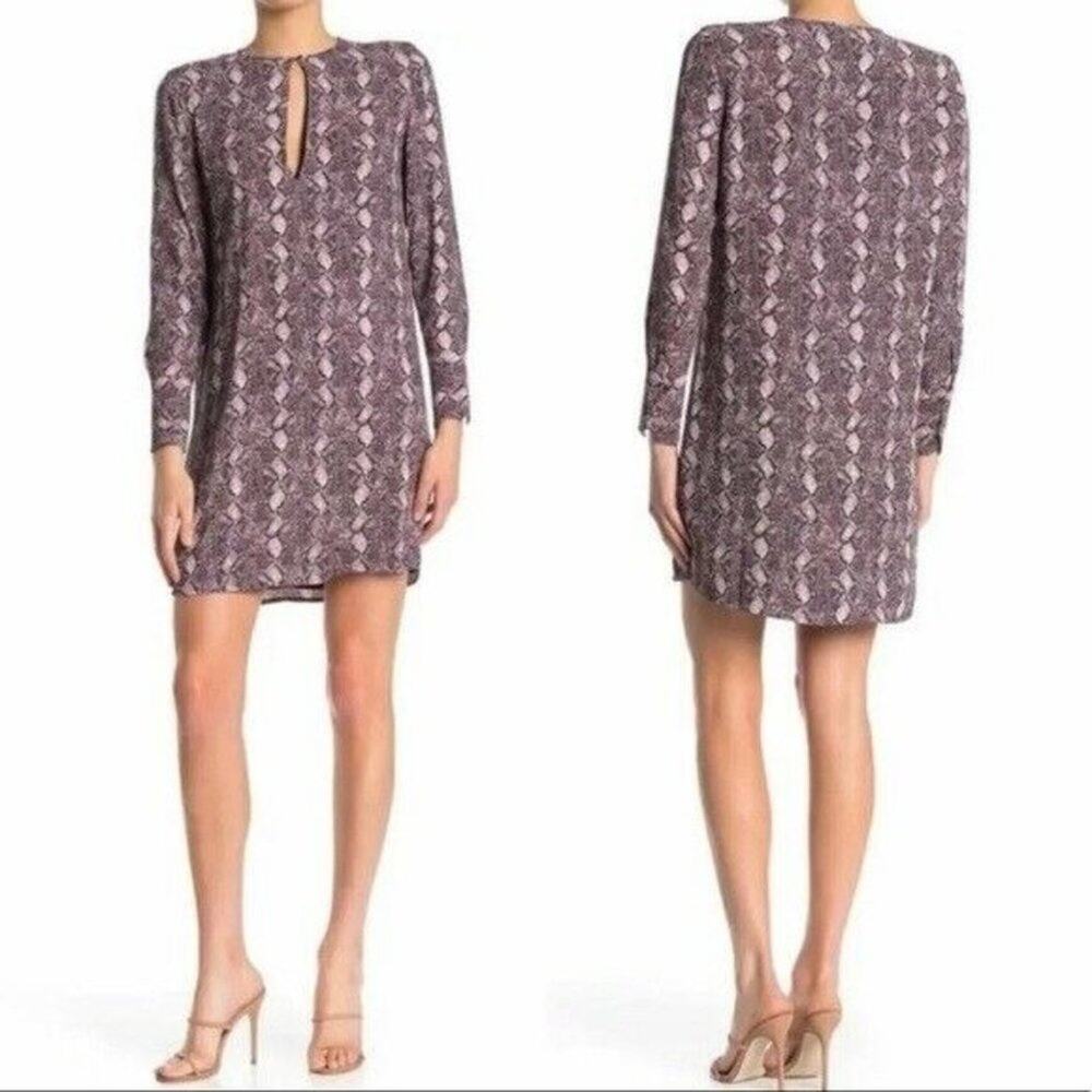 Equipment Bonnie Snake‎ Print Dress Size Small New with Tags